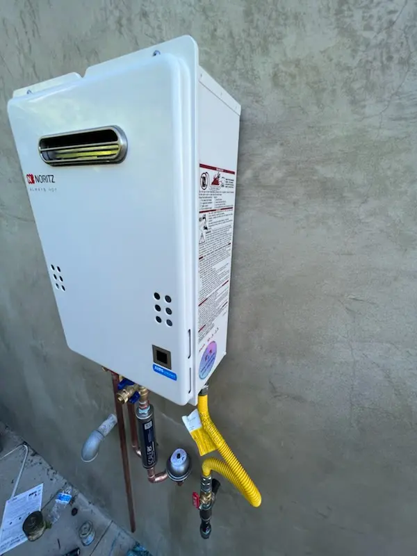 Tankless water heater installation for Collinston homes